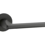 Maniglia Adele Tonda d.50x5h Bocchetta Foro Chiave FNO-Nero Opaco  Fimet Maniglie
